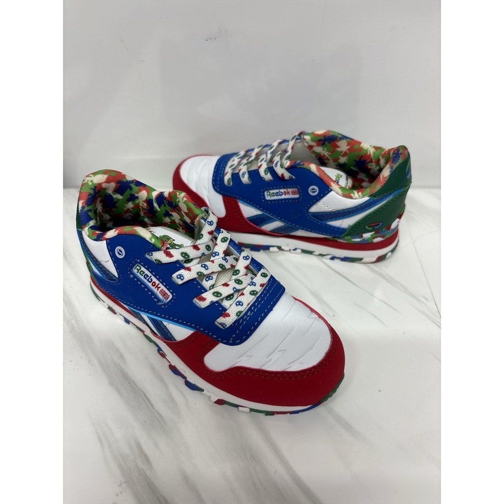 Reebok Classic Leather PJ Masks Toddler Size 9 Sneakers Tennis Shoes EUC
